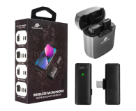Spacetronik Mikrofon krawatowy bezprzewodowy SPU-WM11C USB-C - 1153943 - zdjęcie 11
